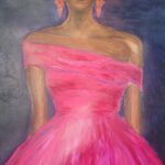 Huile et pastel à l&rsquo;huile
